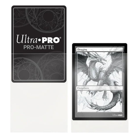 Pro-Matte Standard Deck Protector Sleeves 50 pcs. Clear Ultra Pro
