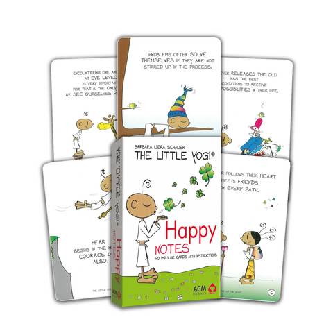 The Little Yogi Happy Notes Impulse Inspirational Cards Deck Agm Urania NEW