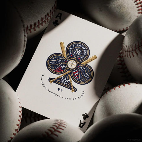 Theory11 New York Yankees Premium Playing Cards Deck MLB Gold Foil Embossed Sealed USA