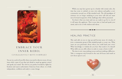 Ancestral Healing Oracle Cards Deck 36 Card Set by Inna Segal Rockpool
