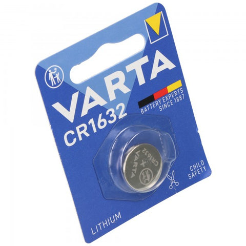1x Varta CR1632 3V Lithium Coin Cell Battery 140mAh Mercury Free