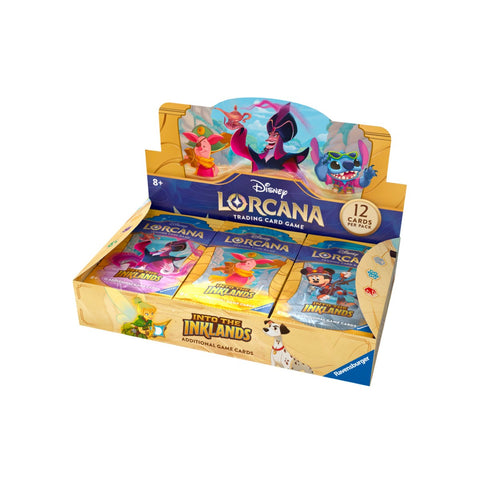Disney Lorcana TCG Into the Inklands Booster Box 24 Sealed Packs