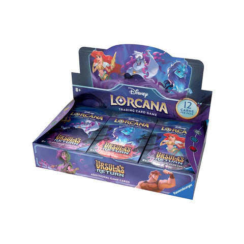 Disney Lorcana Ursula's Return Booster Box – 24 Booster Packs English