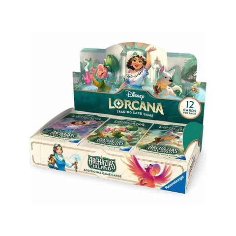 Disney Lorcana Archazia’s Island Booster Box 24 Packs Factory Sealed