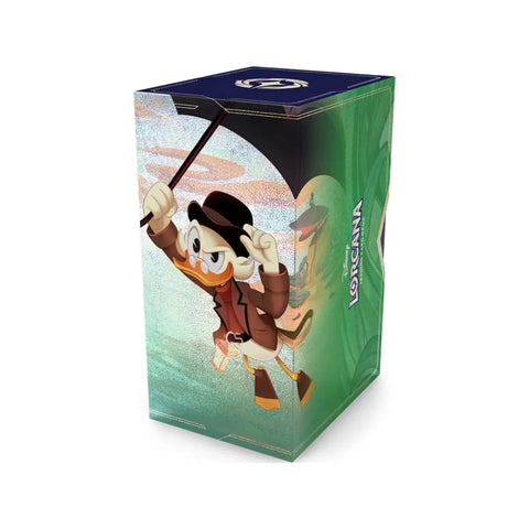 Disney Lorcana Scrooge McDuck Gift Box 5 Boosters + Promo Card & Box