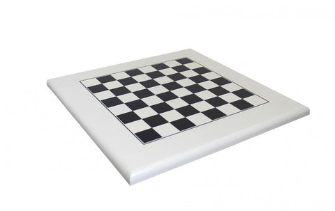 Italfama Wooden Chess Board 40cm, 3.5cm Squares, Lacquered, Made in Italy