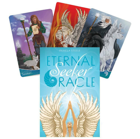 Eternal Seeker Oracle Cards Schiffer Publishing Pamela Steele Inspired NEW