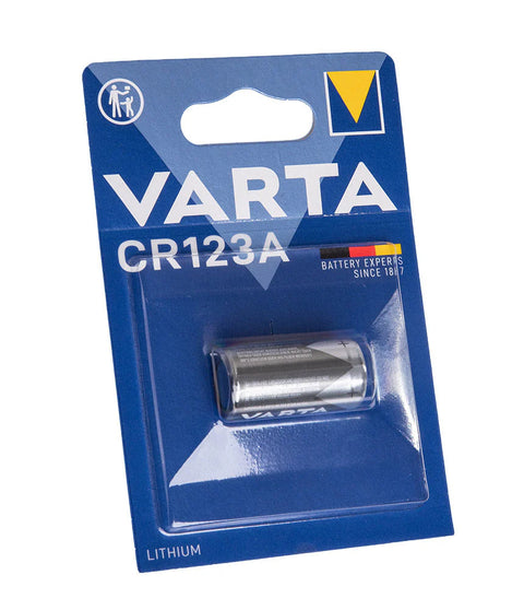 Varta CR123A 3V Lithium Battery DL123A 123A for Camera & Flashlight