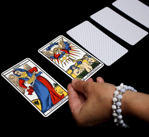 Tarot de Marseille French Edition Deck – Grimaud Cartomancie Cards