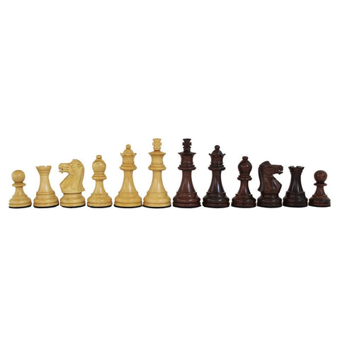 Italfama Walnut Wood Chess Set 40cm Board Handmade in Italy Notation