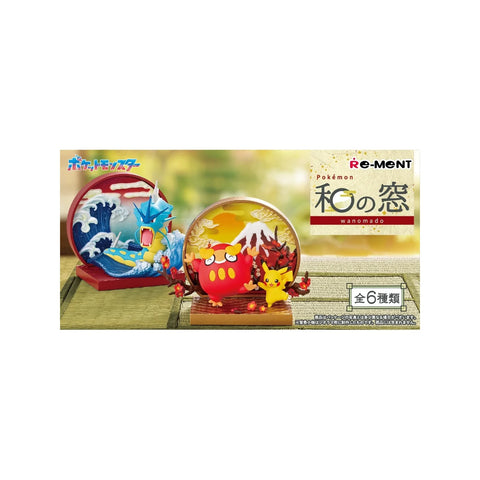 Pokemon Wanomado Window Collection Blind Box Figure by Re-Ment