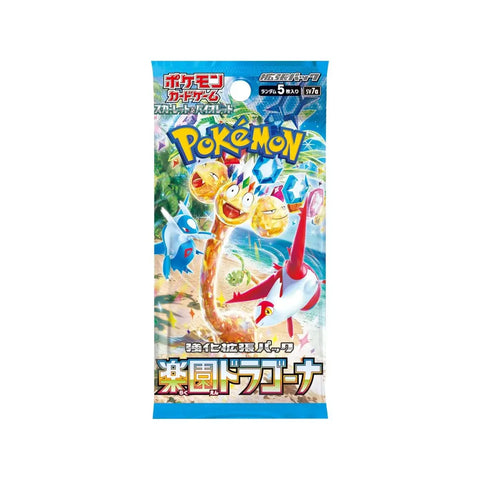 Pokemon TCG Paradise Dragona sv7a Booster Box Japanese 30 Packs Scarlet & Violet