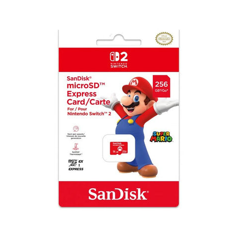 NS2 microSD Express card 256 GB Sandisk