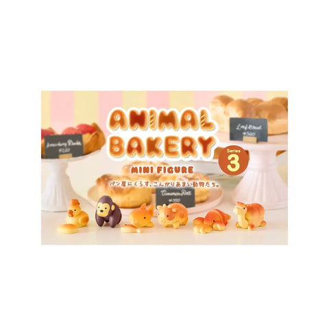 ANIMAL BAKERY Mini Figure Series 3 - Blind box (1 piece)