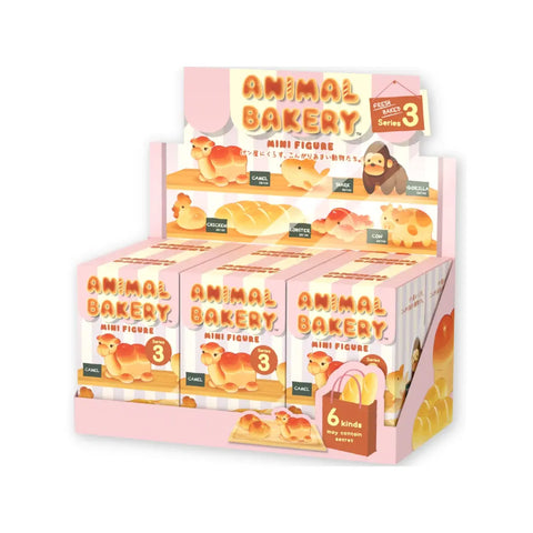 ANIMAL BAKERY Mini Figure Series 3 - Blind box (1 piece)