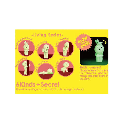 SMISKI Glow Mini Figure Blind Box – Living Room Series by Dreams Inc