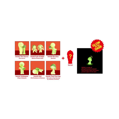 SMISKI Museum Series Glow Mini Figure Blind Box by Dreams Inc