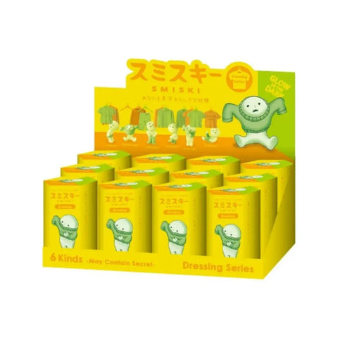 Smiski Dressing Series Glow Mini Figure Blind Box Mystery Toy