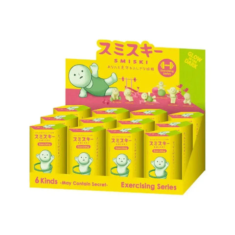 SMISKI Exercising Series Glow Mini Figure Blind Box Collectible Toy