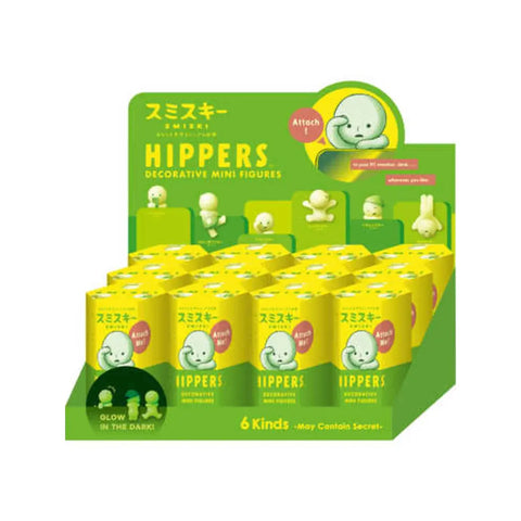 SMISKI Hippers Glow Mini Figure Blind Box Mystery Clip-On Decor 1pc