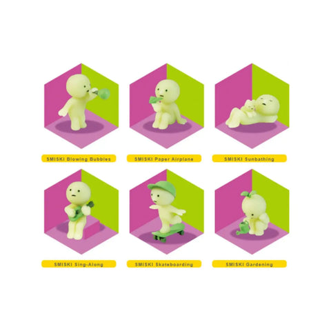 SMISKI Glow Mini Figure Sunday Series Mystery Blind Box by Dreams Inc