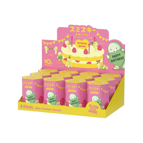 SMISKI Birthday Series Glow Mini Figure Blind Box Mystery Toy Dreams