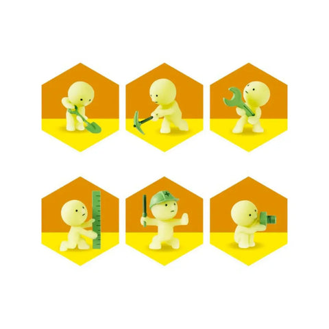 SMISKI Glow Mini Figure - Under Construction Series Blind Box (1 Piece)