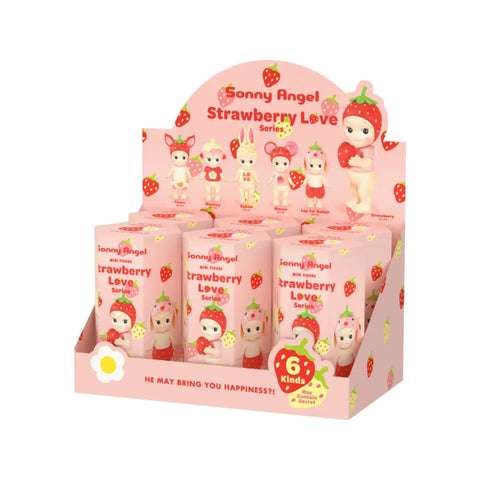 Sonny Angel Mini Figure Strawberry Love Series Collectible Blind Box