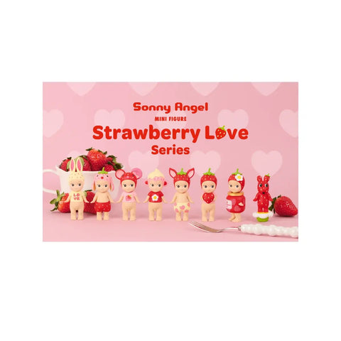 Sonny Angel Mini Figure Strawberry Love Series Collectible Blind Box