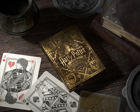 4 Harry Potter Playing Cards Decks Theory 11 Red Blue Green Yellow 4 Houses
