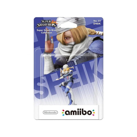 Nintendo amiibo Super Smash Bros Sheik Figure Wii U Switch 3DS