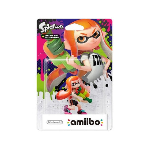 Nintendo Splatoon Girl amiibo Figure for Switch & Wii U Games