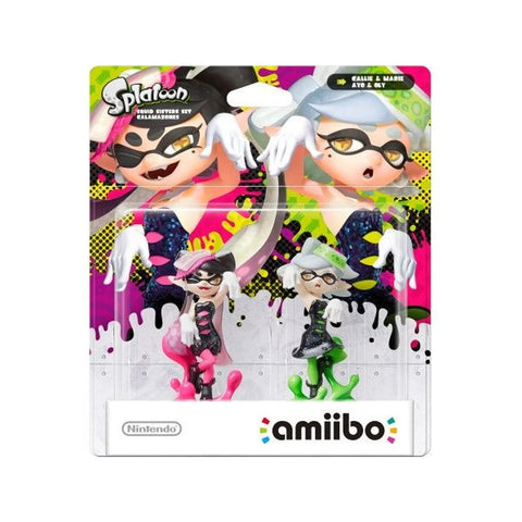 Nintendo Splatoon Squid Sisters amiibo 2-Pack Callie & Marie Figure Set