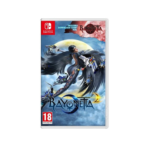 Nintendo Switch Bayonetta 2 Game + Download Code for Bayonetta 1