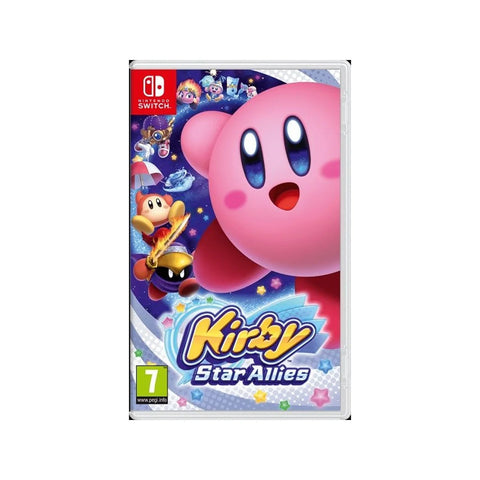 Kirby Star Allies Nintendo Switch Game Co-Op Adventure HD