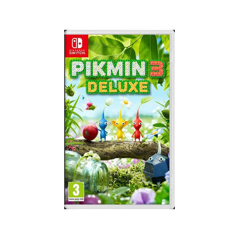 Nintendo Switch Pikmin 3 Deluxe Game - Co-op Strategy Adventure