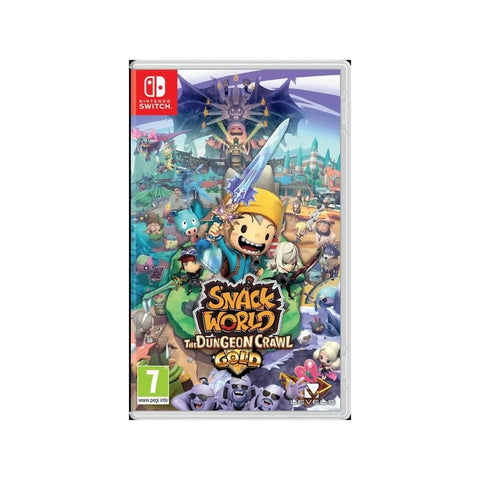 Snack World: The Dungeon Crawl Gold (Nintendo Switch, RPG Adventure)