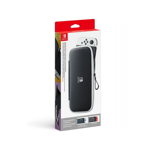 Nintendo Switch OLED Carrying Case with Screen Protector Set