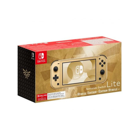 Nintendo Switch Lite Hyrule Edition Console + 12M Online Expansion Pack
