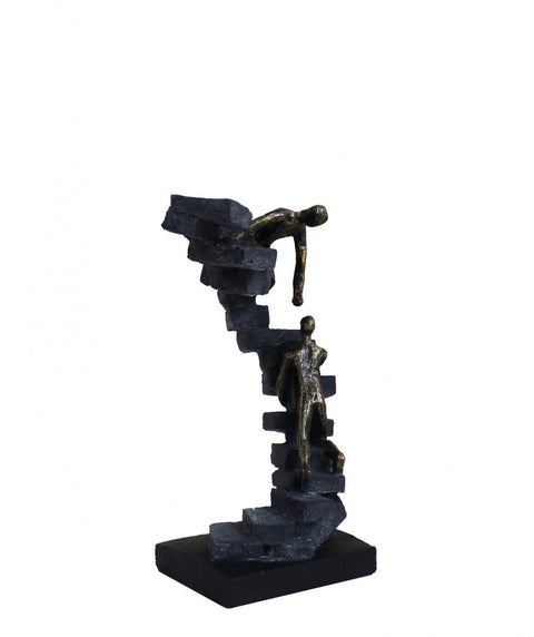 Italfama Altruism Bronze Resin Statue Figurine, 23cm, Hand-Finished