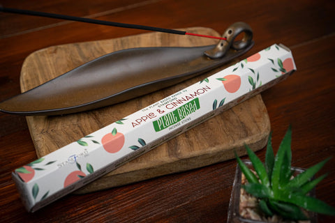 20x Apple & Cinnamon Plant Based Incense Sticks Stamford Premium Vegan