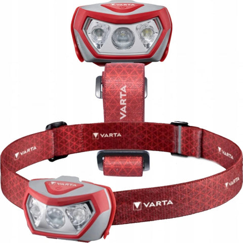 Varta Outdoor Sports H30R Pro LED Headlamp 400lm IPX4 3x AAA Included