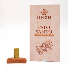 Palo Santo Incense Smudge Bricks with Terracotta Burner, 15-Pack Cleansing