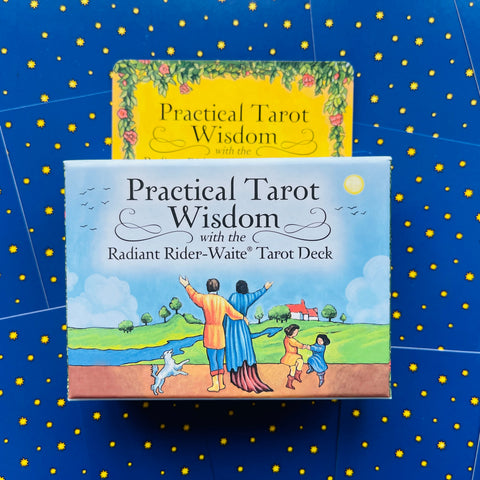 Practical Tarot Wisdom Radiant Rider-Waite 78-Card Deck US Games
