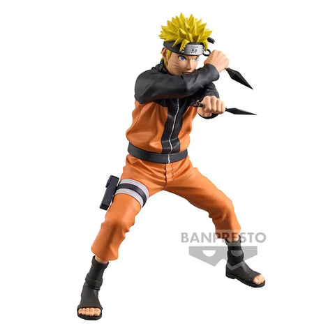 Banpresto Naruto Shippuden Uzumaki Naruto PVC Figure Statue Collectible