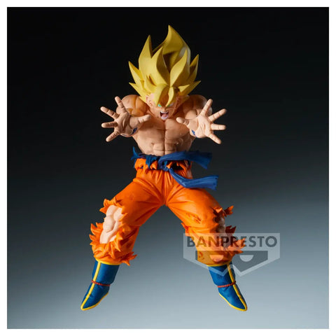 Banpresto Dragon Ball Z Super Saiyan Goku Figure Official Collectible