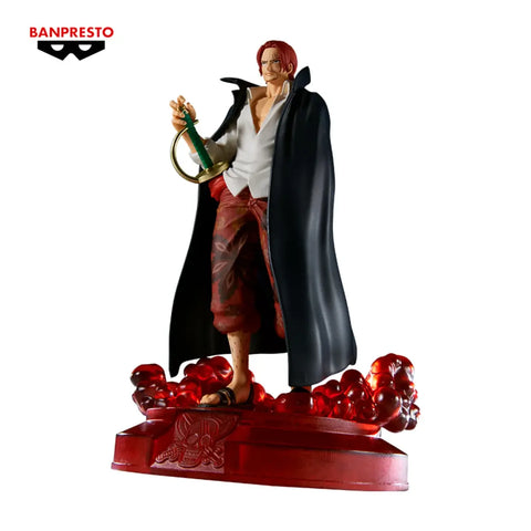 Banpresto One Piece Shanks Shukko Figure Official Anime Collectible