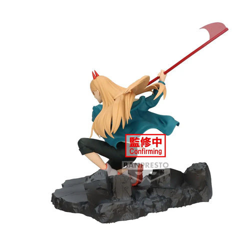 Banpresto Chainsaw Man Power Figure Official Anime Collectible Statue
