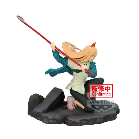 Banpresto Chainsaw Man Power Figure Official Anime Collectible Statue