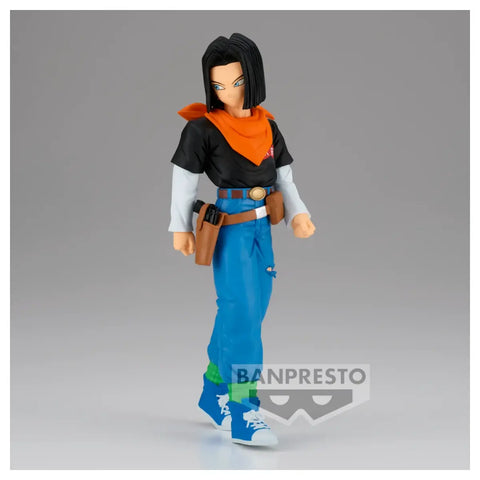 Banpresto Dragon Ball Z Android 17 Official Licensed Collectible Figure